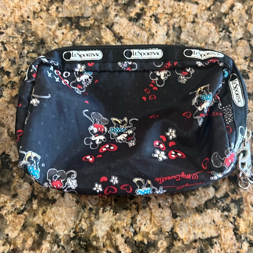 Super cute mini and Mickey Mouse lace sport sack, travel bag